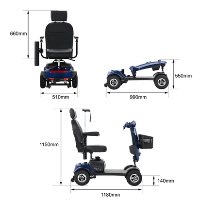 Sweetrich Max Plus - Mobility scooter - Wheelyshop