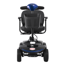 Scooter de movilidad Sweetrich S1 Sport visto de frente en color azul