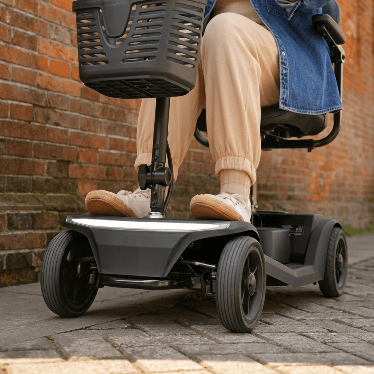 Detalle del scooter de movilidad Sweetrich S2
