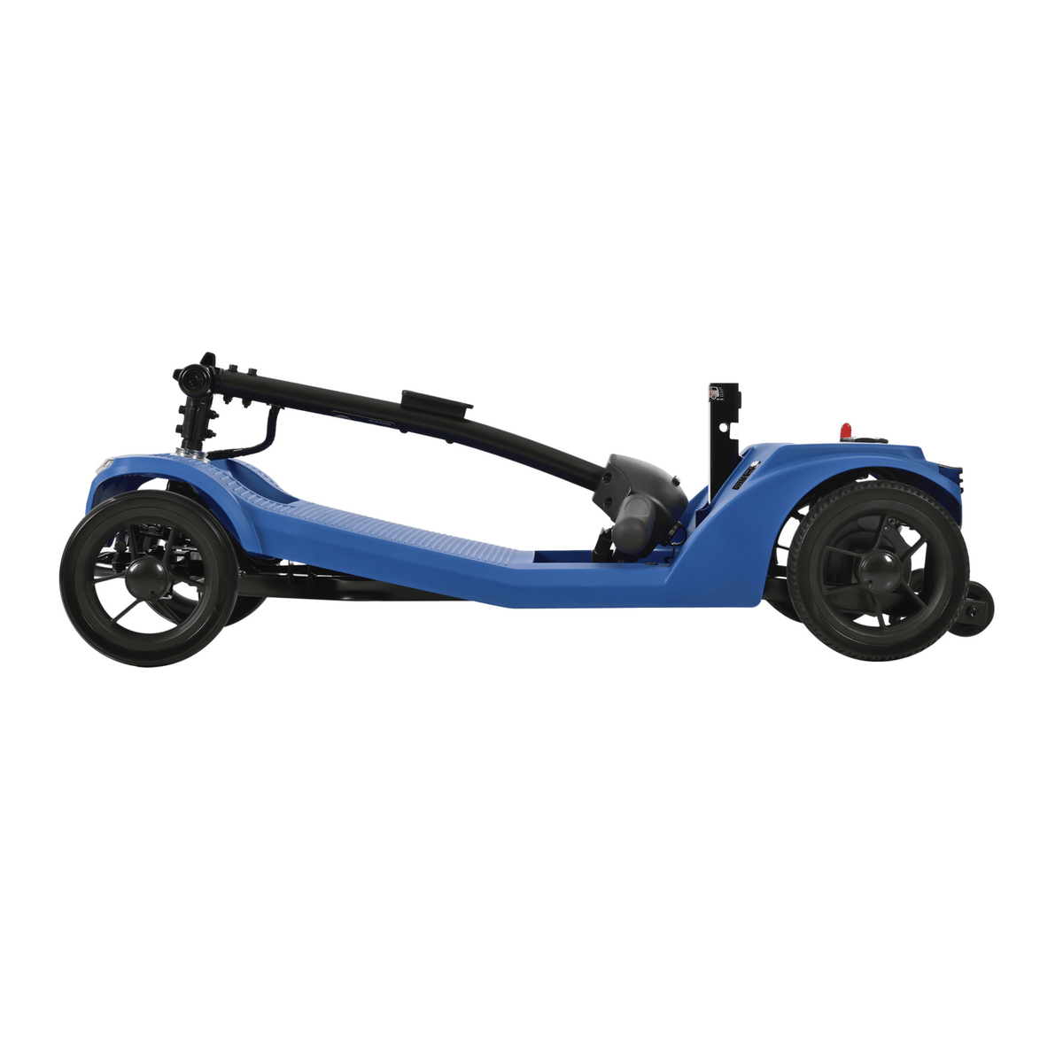 Scooter de movilidad Sweetrich S2 plegado en color azul