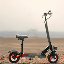 Patinete eléctrico Wheely J01 en vista frontal en ángulo