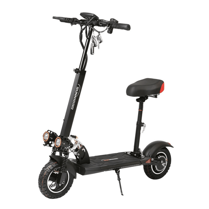 Patinete eléctrico Wheely N3L Max en vista frontal en ángulo
