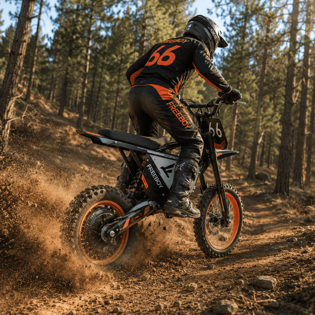 Wheely - Y66 - Moto eléctrica de cross - Wheelyshop