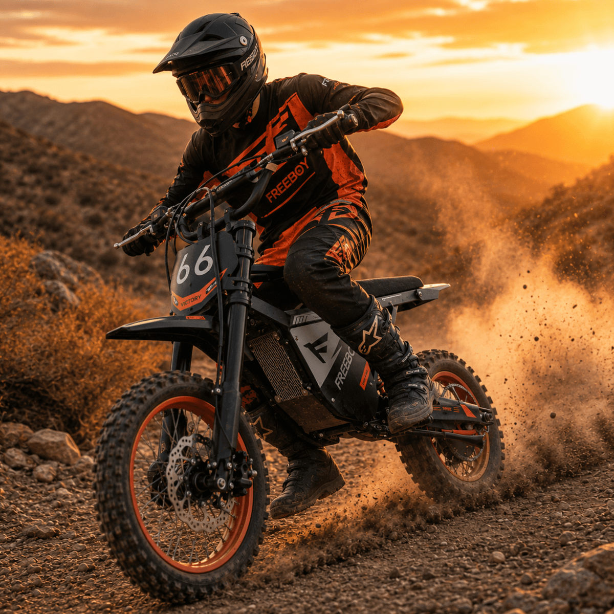 Wheely - Y66 - Moto eléctrica de cross - Wheelyshop
