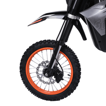 Rueda delantera y horquilla de la Wheely Y88