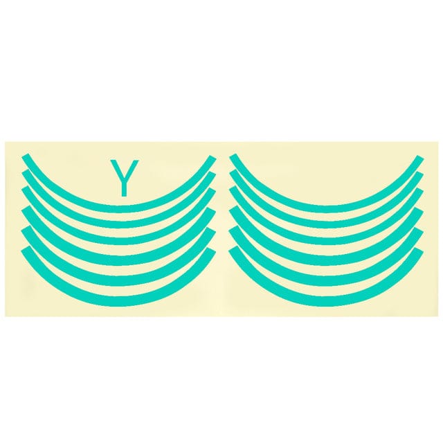 Rueda de pegatinas reflectantes de seguridad - Accesorios - Tienda de ruedas