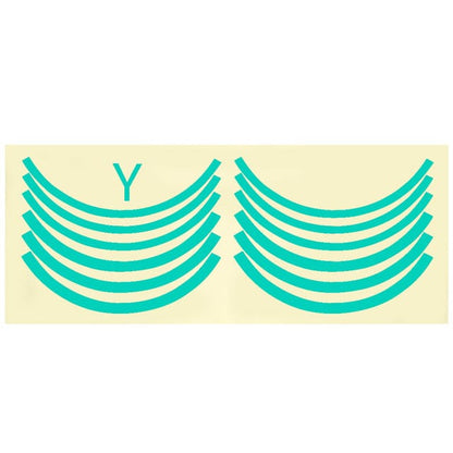 Rueda de pegatinas reflectantes de seguridad - Accesorios - Tienda de ruedas